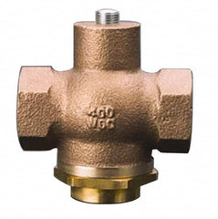 Kingston - 1-1/2" Brass Check Valve - Inline, FNPT x FNPT, 400 WOG - Americas Industrial Supply