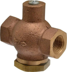 Kingston - 3/8" Brass Check Valve - Inline, FNPT x FNPT, 400 WOG - Americas Industrial Supply
