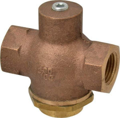 Kingston - 1/2" Brass Check Valve - Inline, FNPT x FNPT, 400 WOG - Americas Industrial Supply