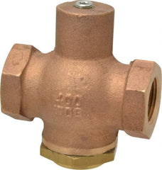 Kingston - 3/4" Brass Check Valve - Inline, FNPT x FNPT, 400 WOG - Americas Industrial Supply