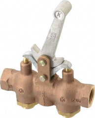 Kingston - 1/2" NPT Hoist Control Valve - Dead Man Style Lever & 200 Max psi - Americas Industrial Supply