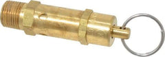 Kingston - 3/8" Inlet, ASME Safety Relief Valve - 150 Max psi, Brass - Americas Industrial Supply