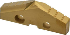 Allied Machine and Engineering - 1-7/8" Diam x 1/4" Thick, Seat Code 3, 132° Included Angle Spade Drill Insert - TiN Coated, Cobalt, Series GEN2 T-A - Americas Industrial Supply