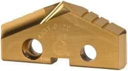 Allied Machine and Engineering - 1-5/8" Diam x 1/4" Thick, Seat Code 3, 132° Included Angle Spade Drill Insert - TiN Coated, High Speed Steel, Series GEN2 T-A - Americas Industrial Supply
