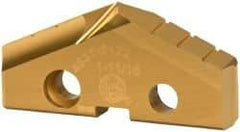 Allied Machine and Engineering - 1-11/16" Diam x 1/4" Thick, Seat Code 3, 132° Included Angle Spade Drill Insert - TiN Coated, High Speed Steel, Series GEN2 T-A - Americas Industrial Supply