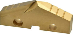Allied Machine and Engineering - 2-1/16" Diam x 5/16" Thick, Seat Code 4, 132° Included Angle Spade Drill Insert - TiN Coated, High Speed Steel, Series GEN2 T-A - Americas Industrial Supply