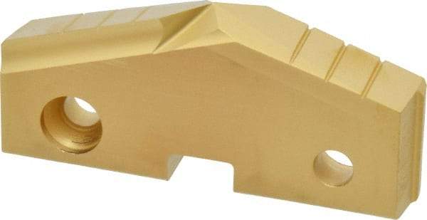 Allied Machine and Engineering - 2-3/4" Diam x 7/16" Thick, Seat Code 5, 144° Included Angle Spade Drill Insert - TiN Coated, High Speed Steel, Series GEN2 T-A - Americas Industrial Supply