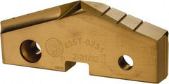 Allied Machine and Engineering - 2-31/32" Diam x 7/16" Thick, Seat Code 5, 144° Included Angle Spade Drill Insert - TiN Coated, High Speed Steel, Series GEN2 T-A - Americas Industrial Supply