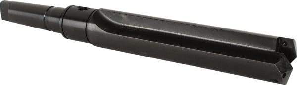 Allied Machine and Engineering - Series 5, 2-1/2 to 3-1/2" Diam, 5MT Taper Shank, Straight Flute Spade Drill - 10-3/4" Max Depth, 15-5/16" Body Length, 20-15/16" OAL, Standard Length, Through Coolant - Americas Industrial Supply