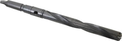 Allied Machine and Engineering - Series 2, 31/32 to 1-3/8" Diam, 3MT Taper Shank, Helical Flute Spade Drill - 7-3/8" Max Depth, 10-15/64" Body Length, 13-25/32" OAL, Standard Length, Through Coolant - Americas Industrial Supply
