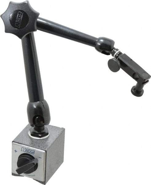 Noga - Fine Adjustment Indicator Positioner & Holder - Articulated Arm, 55mm Base Height - Americas Industrial Supply
