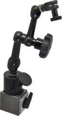 Noga - 320 N Magnetic Force, Fine Adjustment Indicator Positioner & Holder with Base - Articulated Arm, Rectangular Base, 35mm Base Height, 40mm Base Length, 30mm Base Width - Americas Industrial Supply