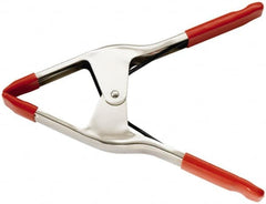 Bessey - 3" Jaw Opening Capacity, 3" Throat Depth, Spring Clamp - Steel Body, Vinyl Handle, Vinyl Tip, 9" OAL - Americas Industrial Supply