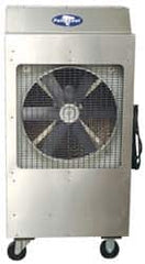 RollSeal - 18" Blade, 10 Gal Capacity, 1/3 hp, 3,000 CFM Evaporative Cooler - 6 Amp Rating, 115 Volts, Variable Speed - Americas Industrial Supply
