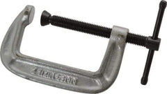 Wilton - Light-Duty 2-1/2" Max Opening, 1-7/16" Throat Depth, Ductile Iron Standard C-Clamp - 850 Lb Capacity, 0" Min Opening, Standard Throat Depth - Americas Industrial Supply