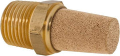ARO/Ingersoll-Rand - 1/2 Male NPT, 7/8" Hex, 1-7/8" OAL, Muffler - 250 Max psi - Americas Industrial Supply