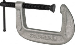 Wilton - Light-Duty 3" Max Opening, 2" Throat Depth, Ductile Iron Standard C-Clamp - 1,430 Lb Capacity, 0" Min Opening, Standard Throat Depth - Americas Industrial Supply