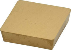 Kennametal - SPU633 Grade KC850 Carbide Turning Insert - TiC/TiCN/TiN Finish, 90° Square, 3/4" Inscr Circle, 3/16" Thick, 3/64" Corner Radius - Americas Industrial Supply