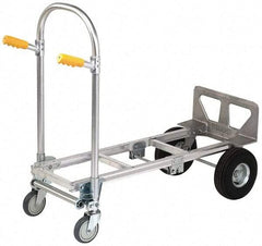Value Collection - 51-3/4" OAH Hand Truck - Dual Grip/Loop Handle, Aluminum - Americas Industrial Supply