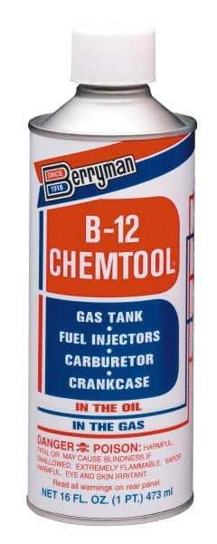 Berryman Products - Aromatic Hydrocarbons Carburetor & Parts Cleaner - 16 oz Pour Can - Americas Industrial Supply