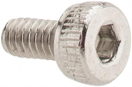 Value Collection - M2x0.40 Metric Coarse Hex Socket Drive, Socket Cap Screw - Grade 18-8 & Austenitic A2 Stainless Steel, Fully Threaded, 4mm Length Under Head - Americas Industrial Supply