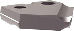Allied Machine and Engineering - 24mm Diam x 5/32" Thick, Seat Code 1, 90° Included Angle Spade Drill Insert - TiAlN Coated, Cobalt, Grade Super Cobalt, Series T-A - Americas Industrial Supply