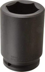 Proto - 1-1/2" Drive 2-3/4" Deep Impact Socket - 6 Points, 6-1/8" OAL - Americas Industrial Supply