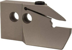 Iscar - 4mm Groove Width, 25mm Max Depth of Cut, Right Hand Cut, HFAE Indexable Grooving Blade - DGN/DGNC/DGNM-C, DGN/DGNM-J/JS/JT, DGN-UT/UA, GRIP, HFPR/L, HGPL Insert Style, Series Heliface - Americas Industrial Supply