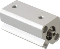 SMC PNEUMATICS - 3/4" Stroke x 1/2" Bore Double Acting Air Cylinder - 10-32 Port, 8-32 Rod Thread, 145 Max psi, 15 to 160°F - Americas Industrial Supply