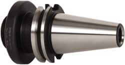 Parlec - 1-1/2-18 Threaded Mount, Boring Head Taper Shank - Threaded Mount Mount, 1.88 Inch Projection, 2.73 Inch Nose Diameter - Exact Industrial Supply