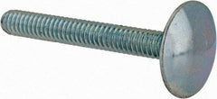 Value Collection - 1/4-20, 2" Length Under Head, Step Bolt - 27/32" Head Diam, 1006-1050 Steel, Zinc-Plated Finish - Americas Industrial Supply