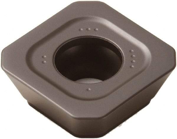 Seco - SEMX1505 MD20 Grade MP1500 Carbide Milling Insert - TiCN/Al2O3 Finish, 0.219" Thick, 5/8" Inscribed Circle - Americas Industrial Supply