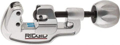 Ridgid - 1/4" to 1-3/8" Pipe Capacity, Tube Cutter - Cuts Stainless Steel - Americas Industrial Supply