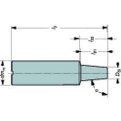 E16-A20-CE-175 Milling Cutters With Exchangeable Solid Cutting Head - Americas Industrial Supply