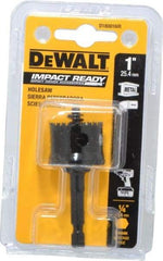 DeWALT - 1" Diam, 5/8" Cutting Depth, Hole Saw - Bi-Metal Saw, Toothed Edge - Americas Industrial Supply