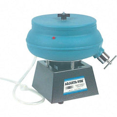 Raytech - 0.22 Cu Ft, 1 hp, Dry Operation Vibratory Tumbler - Flow Through Drain, Tilt Feature - Americas Industrial Supply