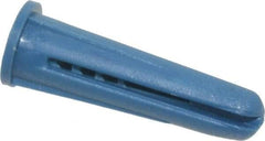 Powers Fasteners - #10 to 12 Screw, 1/4" Diam, 1" Long, Plug Drywall & Hollow Wall Anchor - 1/4" Drill, Plastic, Use in Concrete, & Masonry, Drywall & Wallboard - Americas Industrial Supply