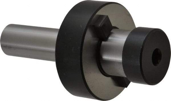 ETM - Straight Shank 1" Pilot Diam Shell Mill Holder - 0.714" Flange to Nose End Projection, 2-1/8" Nose Diam - Exact Industrial Supply