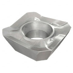 Iscar - SEKT43 HM Grade IC520M Carbide Milling Insert - TiCN Finish, 0.203" Thick, 0.508" Inscribed Circle - Americas Industrial Supply