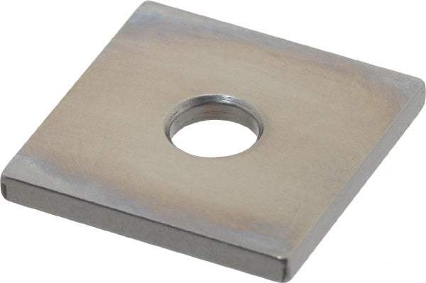 Mitutoyo - 0.1003" Square Steel Gage Block - Accuracy Grade 0, Includes Certificate of Inspection - Americas Industrial Supply