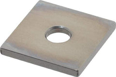 Mitutoyo - 0.1003" Square Steel Gage Block - Accuracy Grade 0, Includes Certificate of Inspection - Americas Industrial Supply