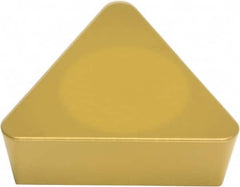 Sumitomo - TPG436 Grade AC820P Carbide Turning Insert - Al2O3 Finish, 60° Triangle, 1/2" Inscr Circle, 3/16" Thick, 3/32" Corner Radius - Americas Industrial Supply