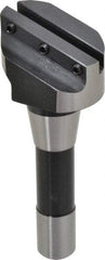 Interstate - 2-1/2" Head, 1 Bit Per Cutter, 5/16" Tool Bit, Fly Cutter - R8 Shank - Americas Industrial Supply