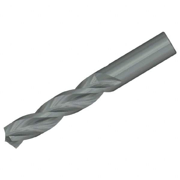 Kennametal - 6.97mm 130° Solid Carbide Jobber Drill - Bright Finish, Right Hand Cut, Spiral Flute, Straight Shank, 91mm OAL, Standard Point - Americas Industrial Supply
