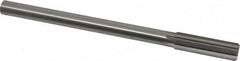 Made in USA - 43/64" High Speed Steel 8 Flute Chucking Reamer - Americas Industrial Supply
