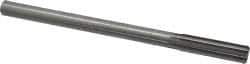 Made in USA - 0.6255" High Speed Steel 8 Flute Chucking Reamer - Straight Flute, 0.5615" Straight Shank, 2-1/4" Flute Length, 9" OAL - Americas Industrial Supply