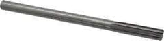 Made in USA - 0.6255" High Speed Steel 8 Flute Chucking Reamer - Straight Flute, 0.5615" Straight Shank, 2-1/4" Flute Length, 9" OAL - Americas Industrial Supply