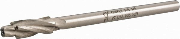 Made in USA - 1/4" Socket Head Cap Screw Compatible, High Speed Steel, Solid Pilot Counterbore - Americas Industrial Supply