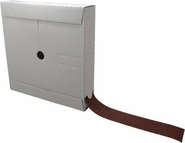 Tru-Maxx - 2" x 50 Yd 40 Grit Aluminum Oxide Cloth Roll - Coarse Grade, J Weighted Backing - Americas Industrial Supply