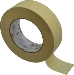 Intertape - 36mm Wide x 60 Yd Long Tan Paper Masking Tape - Series PG5, 6.3 mil Thick, 25 In/Lb Tensile Strength - Americas Industrial Supply